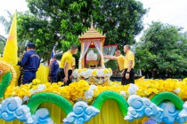 ซ้อมพิธีการจัดทำน้ำพระพุทธมนต์ศักดิ์สิทธิ์ ... พารามิเตอร์รูปภาพ 14