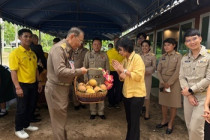 พิธีเททองหล่อพระพุทธอัมพวารีศีรนวมมหามงคลบพิตร ... พารามิเตอร์รูปภาพ 16