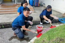 ทาสีพื้นเส้นจราจรภายในบริเวณสำนักงานสหกรณ์จังหวัดเพชรบุรี พารามิเตอร์รูปภาพ 28