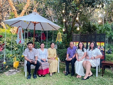 พิธีร่ายคาถาพัน งานเทศน์มหาชาติเนื่องในเทศกาลมาฆบูชา พารามิเตอร์รูปภาพ 1