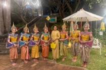 พิธีร่ายคาถาพัน งานเทศน์มหาชาติเนื่องในเทศกาลมาฆบูชา พารามิเตอร์รูปภาพ 1