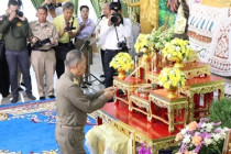 พิธียกช่อพระปรางค์อุโบสถและ ปลูกป่ายางนาเฉลิมพระเกียรติ ... พารามิเตอร์รูปภาพ 4