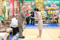 พิธียกช่อพระปรางค์อุโบสถและ ปลูกป่ายางนาเฉลิมพระเกียรติ ... พารามิเตอร์รูปภาพ 8