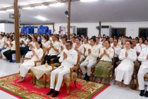 พิธีทำบุญ ตักบาตร ฟังพระธรรมเทศนา เนื่องในเทศกาลวันมาฆบูชา พารามิเตอร์รูปภาพ 7