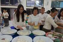 พิธีทำบุญ ตักบาตร ฟังพระธรรมเทศนา เนื่องในเทศกาลวันมาฆบูชา พารามิเตอร์รูปภาพ 22