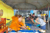 พิธีทำบุญสำนักงานสหกรณ์ออมทรัพย์สาธารณสุขเพชรบุรี จำกัด พารามิเตอร์รูปภาพ 3