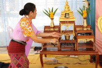พิธีทำบุญสำนักงานสหกรณ์จังหวัดเพชรบุรี พารามิเตอร์รูปภาพ 8