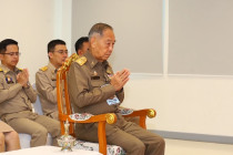 พิธีเปิดอาคารศูนย์ปฏิบัติการฝนหลวง ภาคใต้ตอนบน พารามิเตอร์รูปภาพ 4