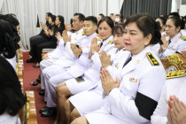 พิธีบำเพ็ญกุศลสัตตมวาร 7 วัน เพื่ออุทิศถวายเป็นพระราชกุศล พารามิเตอร์รูปภาพ 9