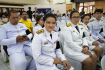 พิธีวางพานพุ่มดอกไม้สดเนื่องในวันพระบิดาแห่งฝนหลวง พารามิเตอร์รูปภาพ 4