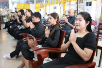 บำเพ็ญกุศล ห้วง 100 วัน แห่งการสวรรคต พารามิเตอร์รูปภาพ 8