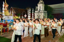 เวียนเทียนเนื่องในวันมาฆบูชา พารามิเตอร์รูปภาพ 23