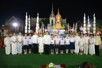 เวียนเทียนเนื่องในวันมาฆบูชา พารามิเตอร์รูปภาพ 24