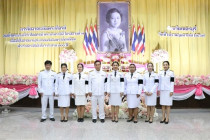 พิธีสวดพระพุทธมนต์และทำบุญตักบาตร พารามิเตอร์รูปภาพ 5