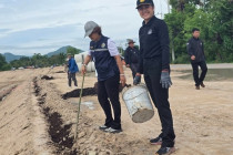 กิจกรรมการเตรียมความพร้อมการจัดจิตอาสาปลูกหญ้าแฝก พารามิเตอร์รูปภาพ 3