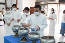 ทำบุญ ตักบาตรตามโครงการส่งเสริมพระพุทธศาสนา ... พารามิเตอร์รูปภาพ 1