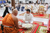 ทำบุญ ตักบาตรตามโครงการส่งเสริมพระพุทธศาสนา ... พารามิเตอร์รูปภาพ 4