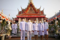 พิธีบวงสรวง และพิธีเจริญพระพุทธมนต์งาน &quot;พระนครคีรี - ... พารามิเตอร์รูปภาพ 11