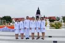 พิธีบวงสรวงพระบรมราชานุสาวรีย์พระบาทสมเด็จพระจอมเกล้าเจ้าอยู่หัว ... พารามิเตอร์รูปภาพ 1